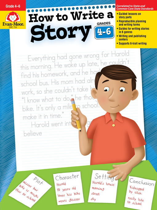 Title details for How to Write a Story, Grades 4-6 by Evan-Moor Educational Publishers - Wait list